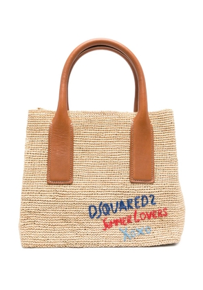 DSQUARED2 Summer Lovers tote bag - Neutrals