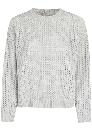 Herno open-knit jumper - Grey