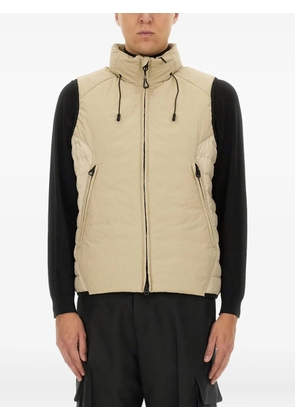 JG1 zip-fastening gilet - Neutrals