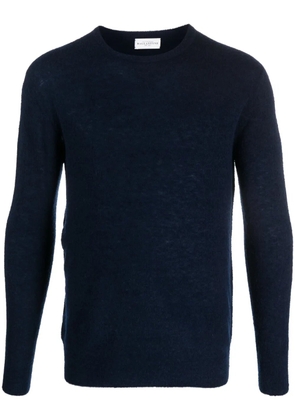 Ballantyne long-sleeve wool-blend jumper - Blue