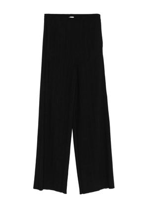 Forte Forte pleated wide-leg trousers - Black