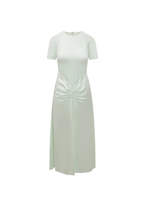 Victoria Beckham Bela gathered midi dress - Green