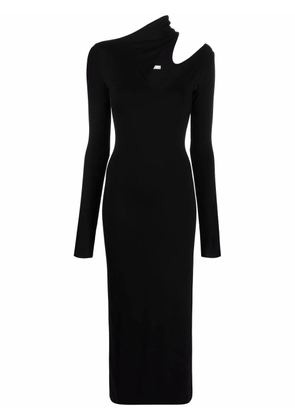 MANURÍ Bambina On A Saturday Night cut-out dress - Black