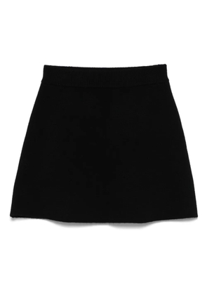Lisa Yang cashmere A-line skirt - Black