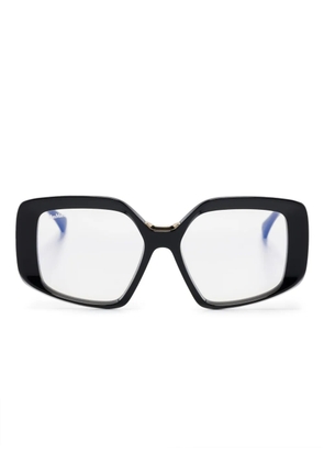 Max Mara Eyewear oversize-frame glasses - Black
