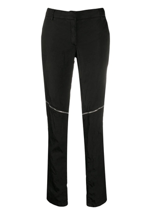 1017 ALYX 9SM front zipped skinny trousers - Black