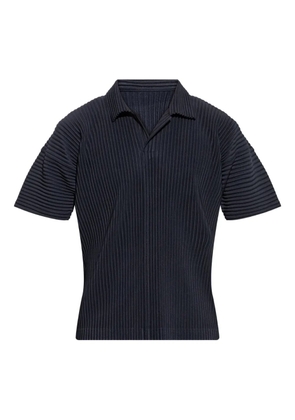 Homme Plissé Issey Miyake pleated t-shirt - Blue