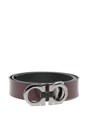 Ferragamo Gancini-buckle belt - Brown
