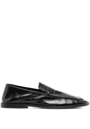 Alysi leather loafers - Black