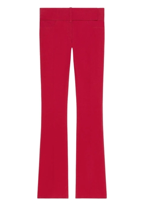 Courrèges bootcut trousers - Red