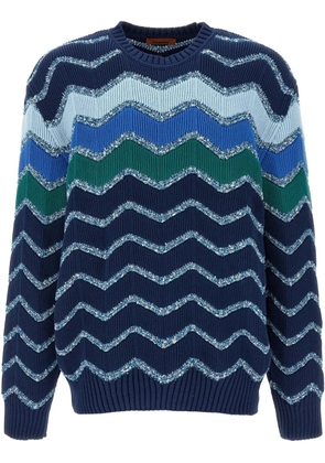 Missoni Zigzag sweater - Blue
