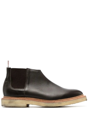 Thom Browne mid-top chelsea ankle boots