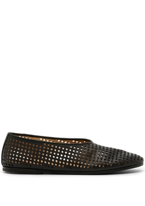 Marsèll Coltellaccio Forata perforated ballet flats - Black