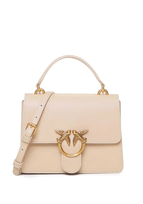 PINKO small Love One Classic tote bag - Neutrals