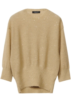 Fabiana Filippi sequined sweater - Gold