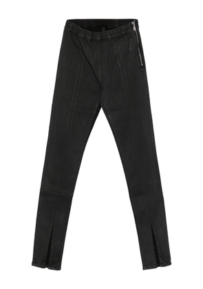 Rick Owens DRKSHDW front-split zip-detail jeans - Black