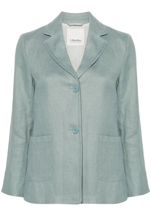 'S Max Mara Socrated single-breasted blazer - Blue