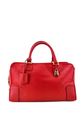 Loewe Pre-Owned Amazona NM Bag Leather 36 satchel - Red