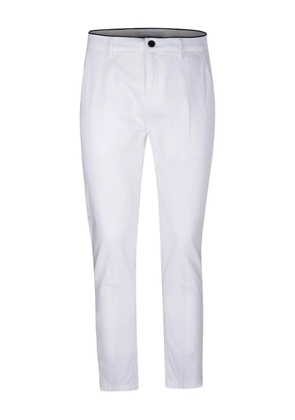 Department 5 stretch-cotton pants - White