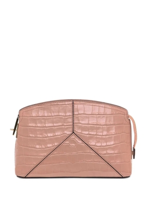 Victoria Beckham croc-effect crossbody bag - Pink