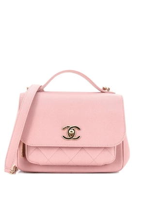 CHANEL Pre-Owned Business Affinity Flap Bag Quilted Caviar Small shoulder bag - Pink