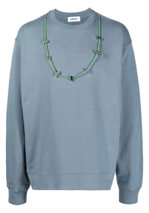 AMBUSH Stoppers crew-neck sweatshirt - Blue