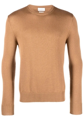 Ballantyne crew neck wool sweatshirt - Neutrals