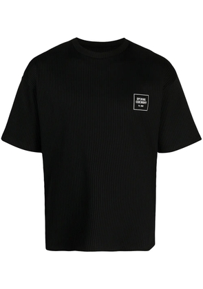 Opening Ceremony logo-print ribbed T-Shirt - Black
