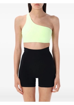 Nike one-shoulder cropped top - Green