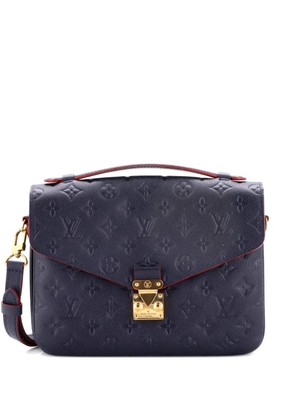 Louis Vuitton Pre-Owned Pochette Metis Monogram Empreinte Leather crossbody bag - Blue