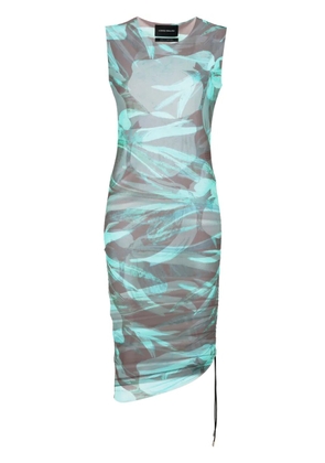 Louisa Ballou Heatwave floral-print dress - Brown