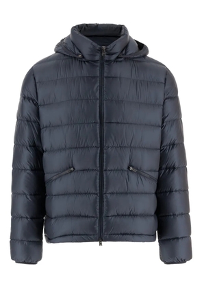 Herno hooded quilted jacket - Blue