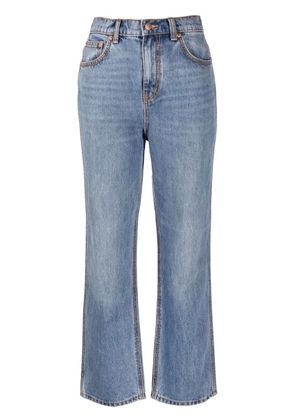 Tory Burch straight-leg denim jeans - Blue