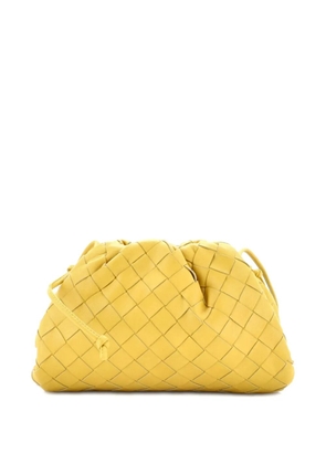 Bottega Veneta Pre-Owned The Pouch Intrecciato Nappa Mini crossbody bag - Yellow