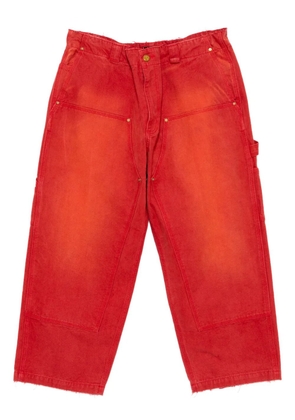 Willy Chavarria Workwear Toluca trousers - Red