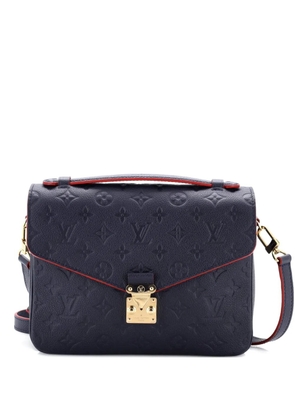 Louis Vuitton Pre-Owned Pochette Metis Monogram Empreinte Leather crossbody bag - Blue