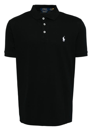 Polo Ralph Lauren Polo Pony-embroidered polo shirt - Black