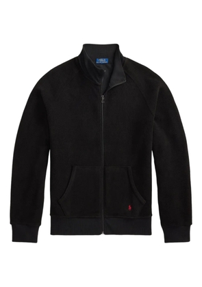 Polo Ralph Lauren fleece zip-up jacket - Black