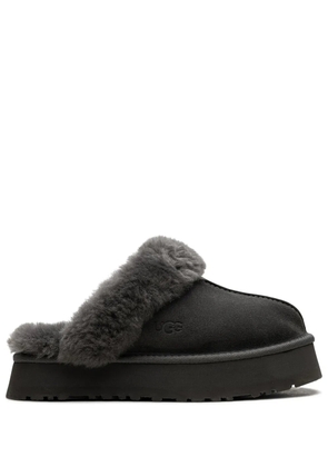 UGG Disquette shearling platform slippers - Grey