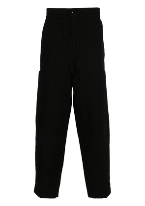 Kenzo drawstring-fastening trousers - Black
