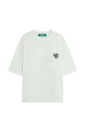 BARROW printed T-shirt - White