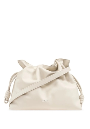 LOEWE Flamenco leather clutch bag - Neutrals