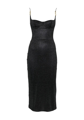 Oséree Glazed Lumière dress - Black