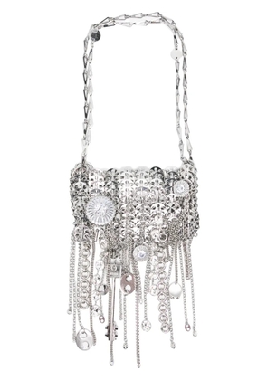 Rabanne micro Judy Blane 1969 shoulder bag - Silver