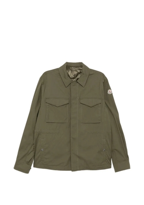 Moncler Roquille 3-in-1 Reversible Down Shirt Jacket - Green
