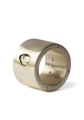 Parts of Four Sistema sterling-silver sapphire ring