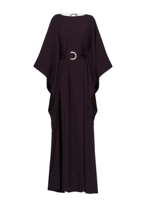 Taller Marmo Fitzgerald embellished-belted maxi dress - Brown