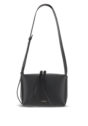 Jil Sander leather shoulder bag - Black