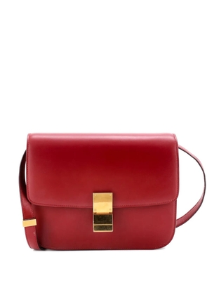 Celine Pre-Owned Classic Box Bag Smooth Leather Medium crossbody bag - Red