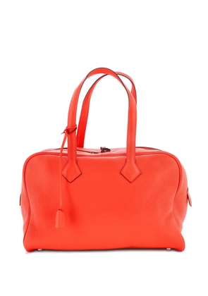 Hermès Pre-Owned Victoria II Bag Clemence 35 satchel - Red